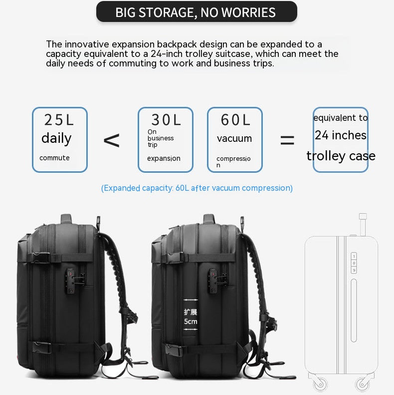 Vaccavo Everyday 19" Compression Backpack