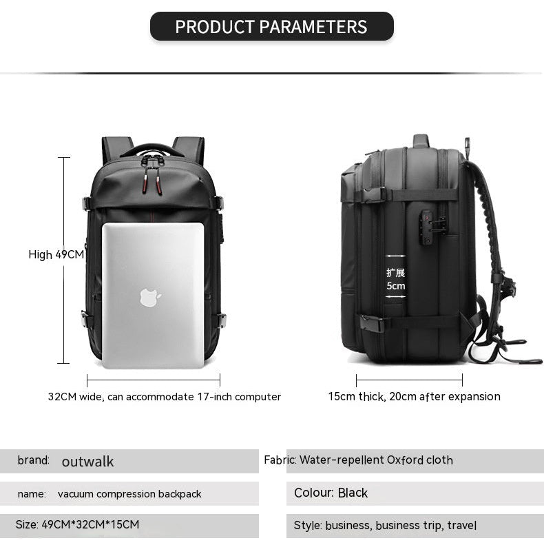 Vaccavo Everyday 19" Compression Backpack