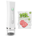 FEPPO Vacuum Sealer for Food with Visual Water Storage Tank, Handheld Saver Vacuum Sealer Machine with 10 Reusable Bags for 6X Preservation & Fresh