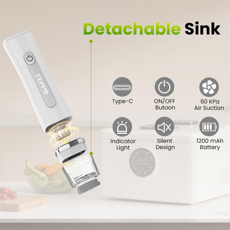 FEPPO Handheld Food Vacuum Sealer