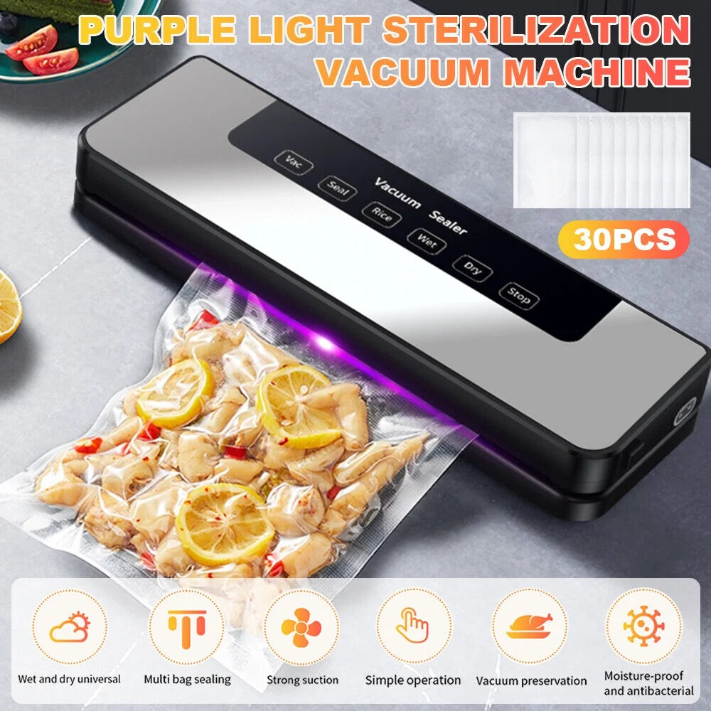 Commercial Vacuum Sealer Machine Seal a Meal Food Saver System Tool with 30 Free Bags 2024