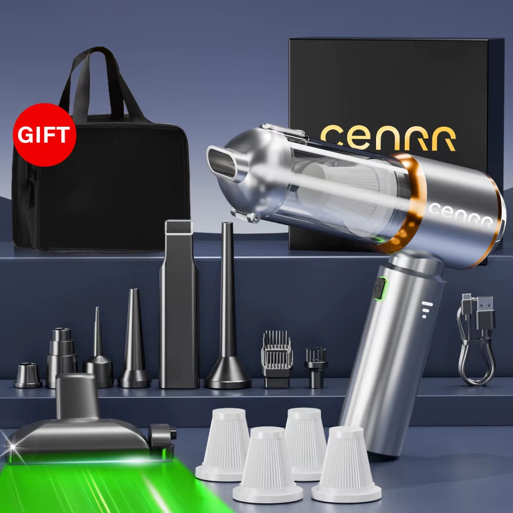 2025 NEW Car Vacuum Cleaner Powerful Mini 998000PA Portable Vacuum Cleaner for Home Appliance Handheld Blower Car Cleaner