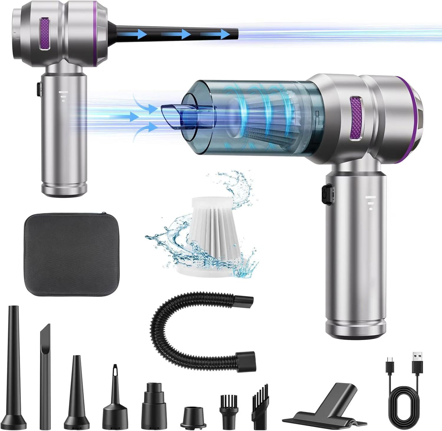 Cenrr 2.0 Cordless Vacuum & Blower 4 in 1