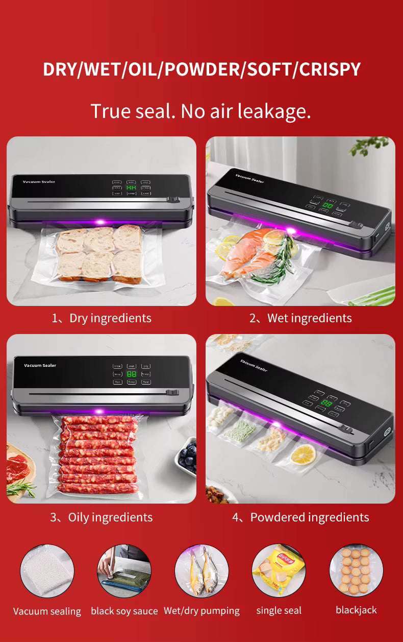 4 in 1 Electric Food Vacuum Sealing Machine