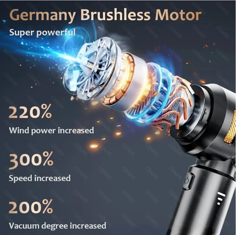 Cenrr 2.0 Cordless Vacuum & Blower 4 in 1