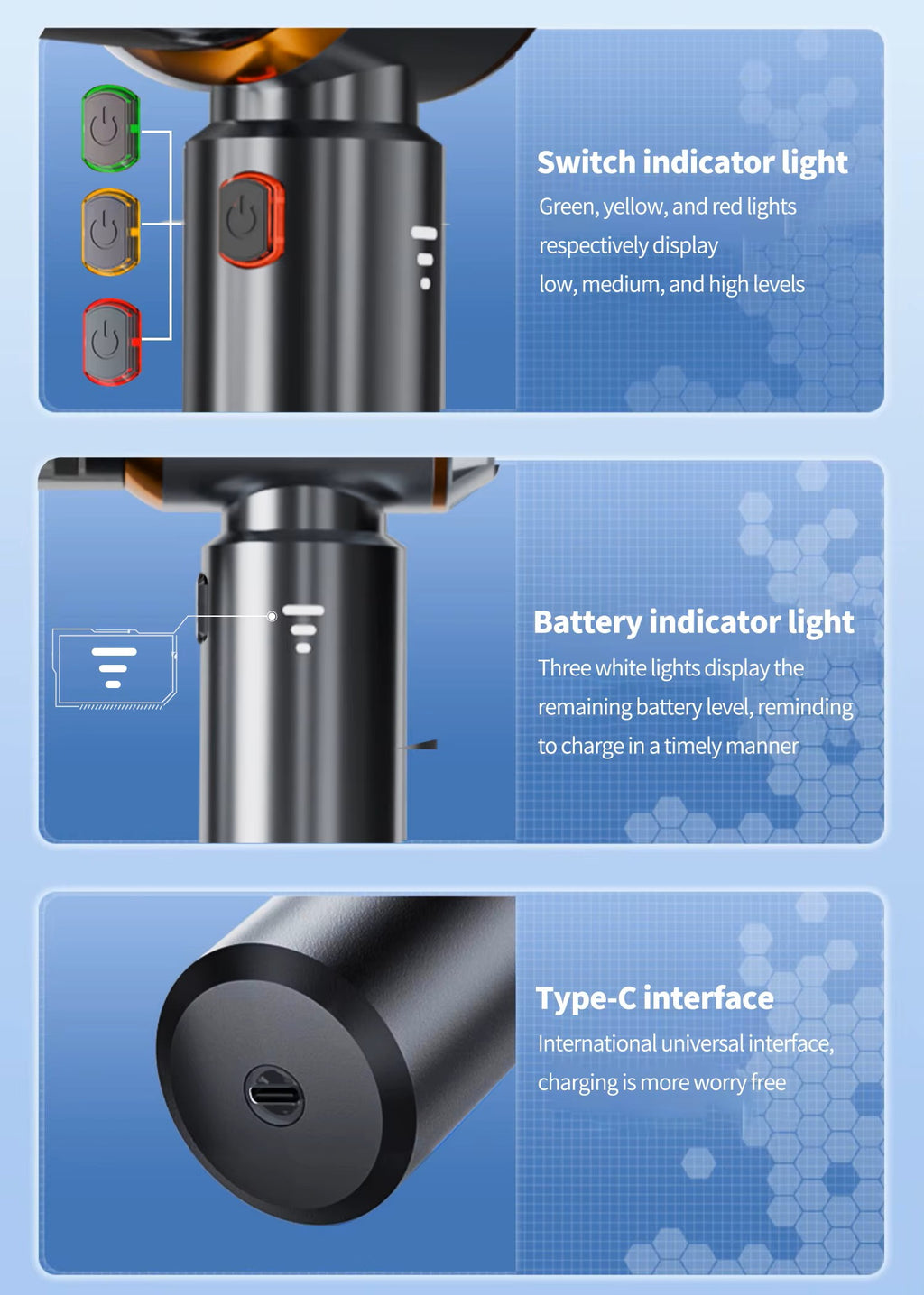 Cenrr Cordless Vacuum & Blower