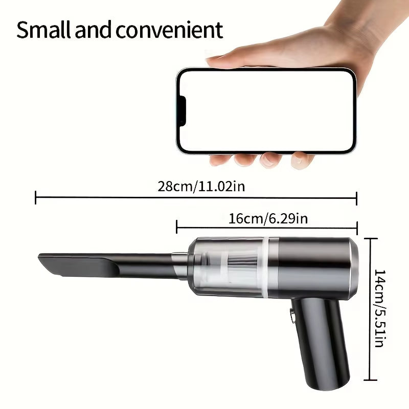 Wireless 690000Pa Car Vacuum Portabale Cleaner Cordless Handheld Vacuum High-Power Vacuum Cleaner for Home Office Car