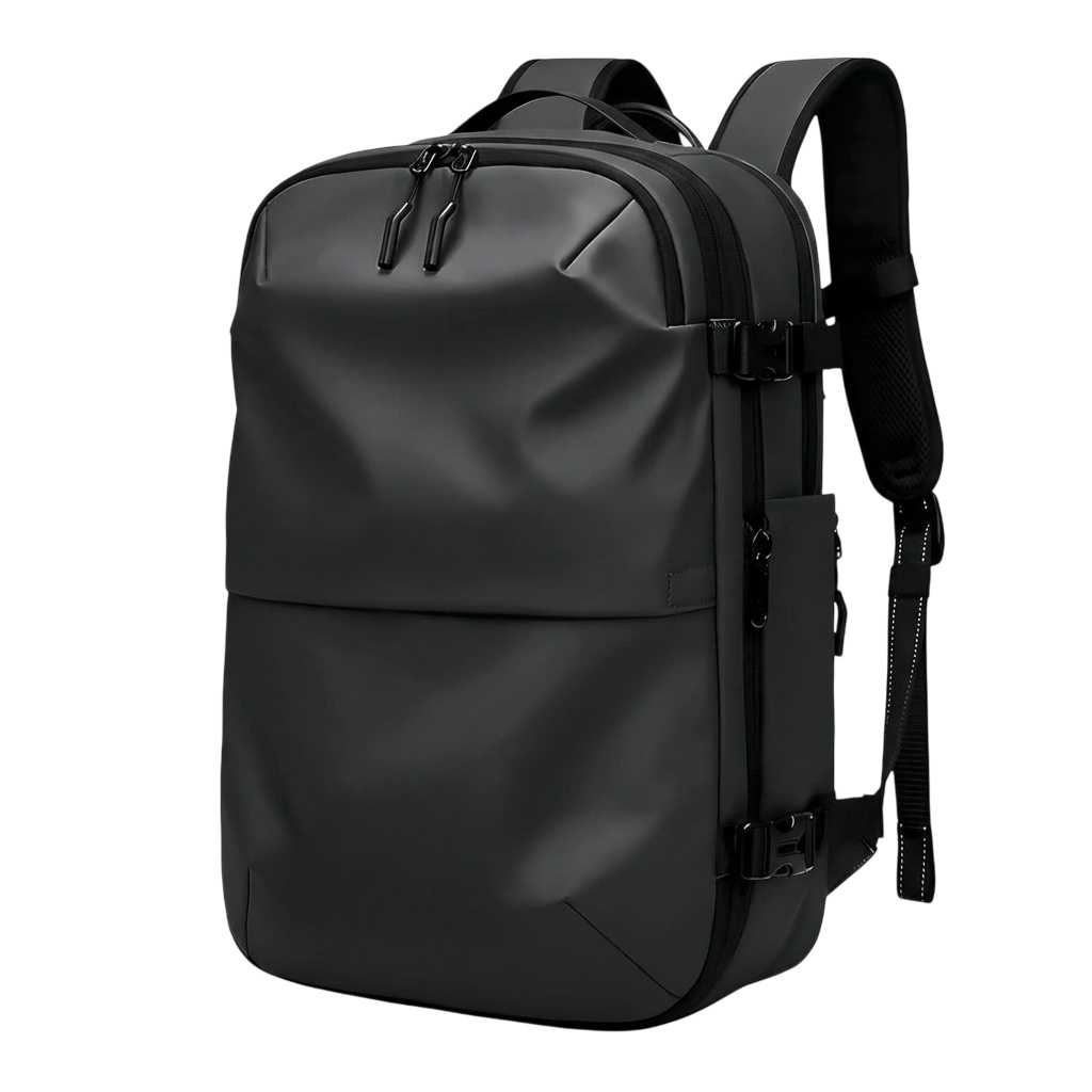 Vaccova Expandable Vacuum Compression Backpack- Black