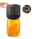 Electric Mason Jar Vacuum Sealer (Cordless, One Touch)